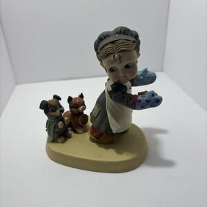 Vintage Lefton Lil Country Folks Jarratt Mercy Goodness Will Follow‎ Me Figurine